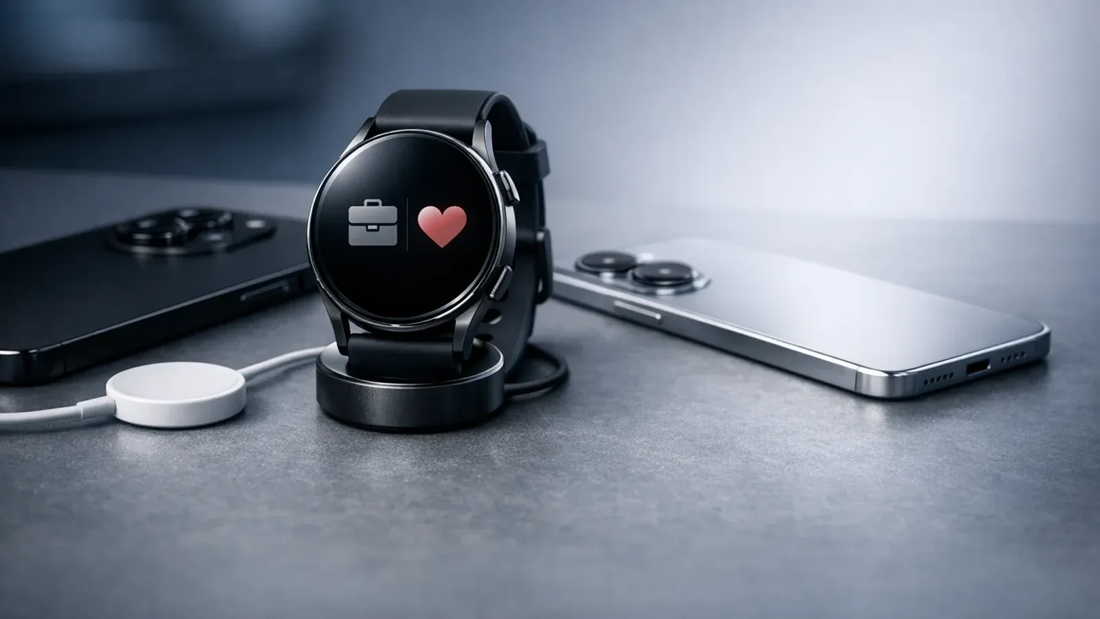 Dual phone smartwatch setup for work and personal life cover